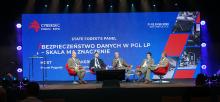 Pracownicy Lasów Państwowych w dniu 21.06.2023 roku na konferencji Cybersec 2023 poprowadzili panel dyskusyjny „Bezpieczeństwo danych w PGL LP – skala ma znaczenie”