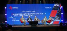 Pracownicy Lasów Państwowych w dniu 21.06.2023 roku na konferencji Cybersec 2023 poprowadzili panel dyskusyjny „Bezpieczeństwo danych w PGL LP – skala ma znaczenie”