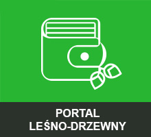 Kafelek z odsyłaczem na portal leśno drzewny
